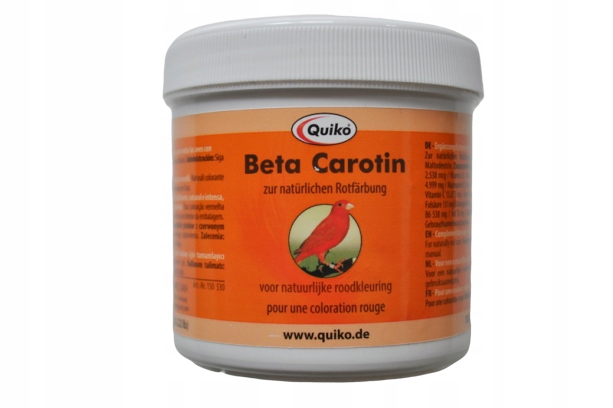 Quiko Beta Carotene - dla kanarków czerwonych 100g