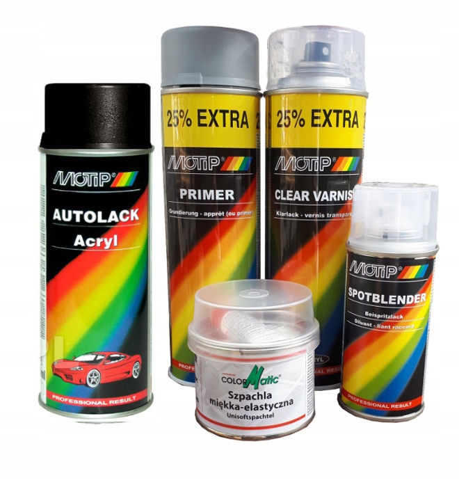 MOTIP комплект для ремонту фарби MB MERCEDES BENZ 195