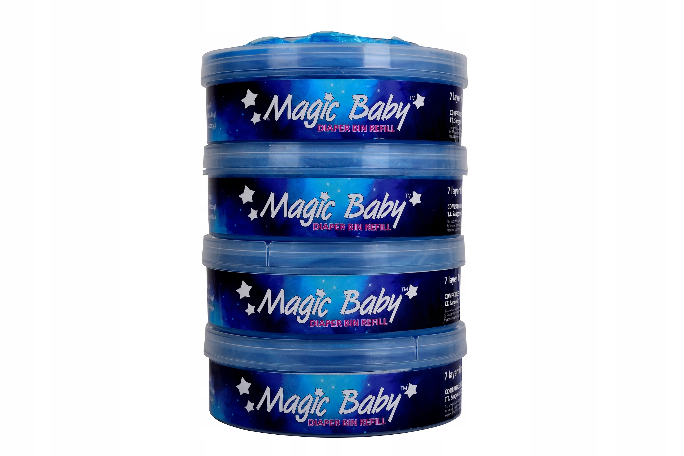 

Wkład do Sangenic Tommee Tippee Tec Nursery -4 szt