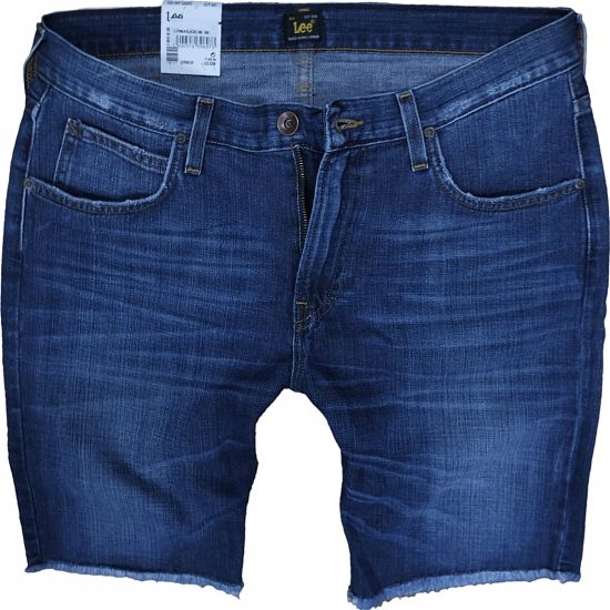 

Lee spodenki jeansowe przetarcia W32