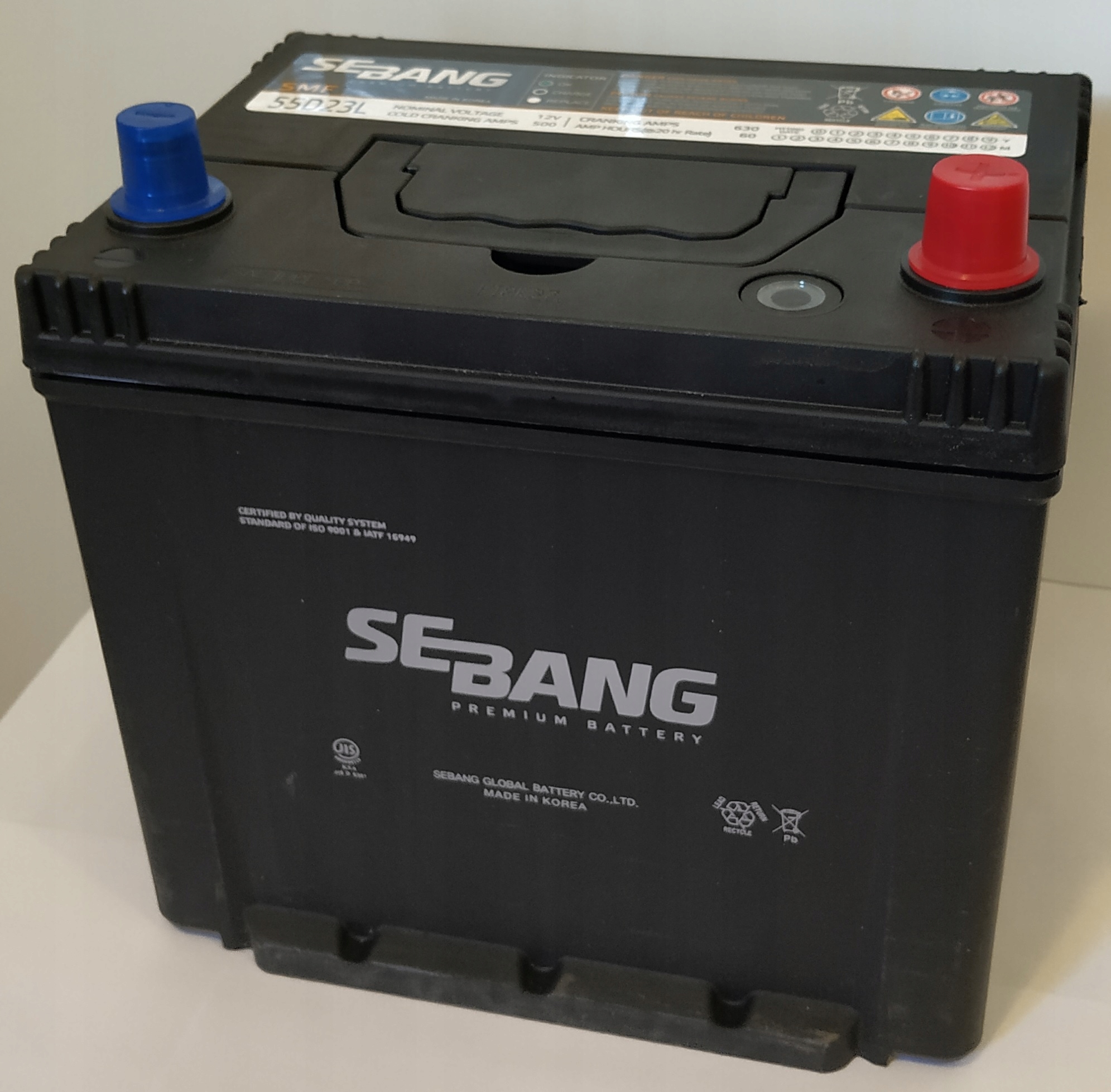 Akumulator SEBANG ROCKET 60Ah 630A Japan/Korea