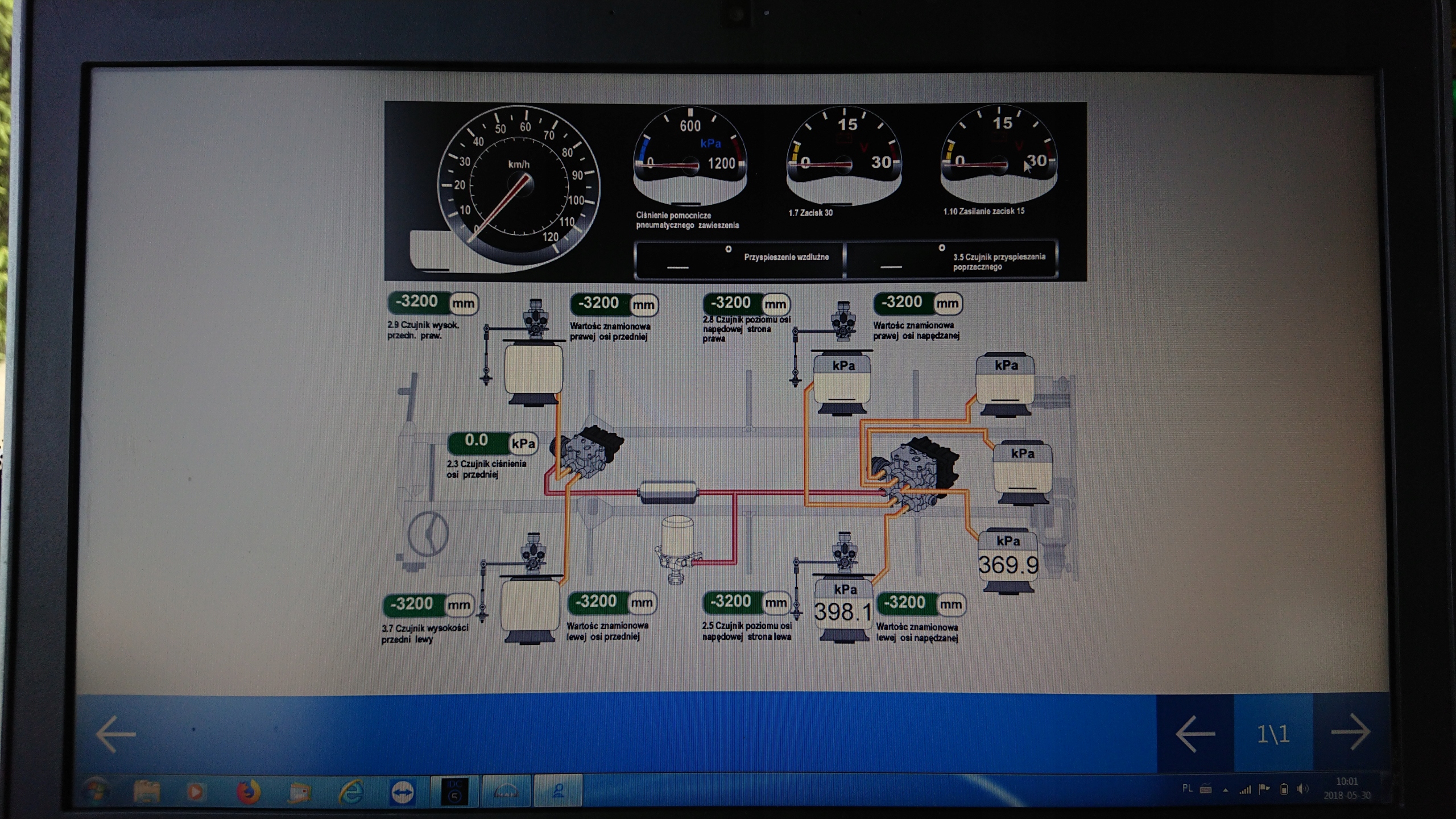 Sterownik ECAS MAN TG kalibracje programowania Part number 446 170 209 0