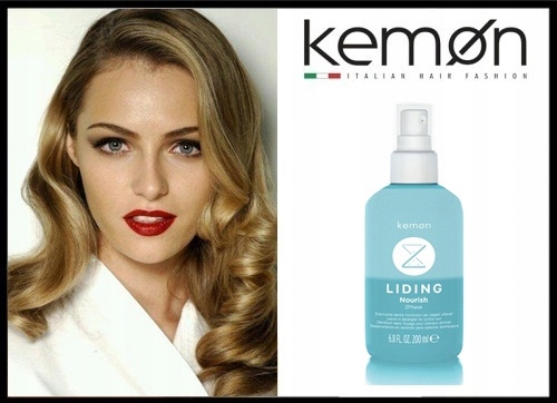 KEMON LIDING NOURISH SPRAY ODŻYWCZY DWUFAZOWY 200 Pojemność 200 ml