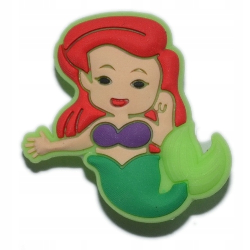 

Księżniczki - Przypinka do Crocs - Syrenka - 1051