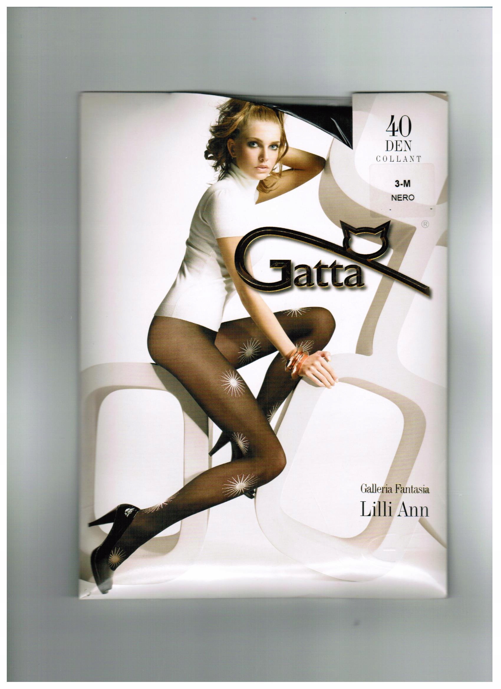 

Rajstopy Lilli Ann 01 Gatta, Nero, 3-M