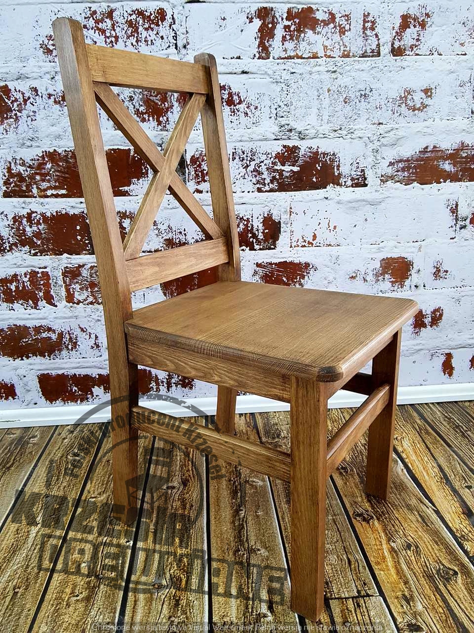 Sosnowe Krzesła Kolorowe Wzory i Kolory Do Wyboru Najmodniejsze Modele Głębokość siedziska 42 cm