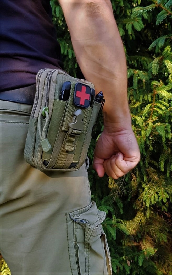 APTECZKA TURYSTYCZNA PODRÓŻNA TAKTYCZNA+WYPOSAŻONA Materiał dominujący poliester