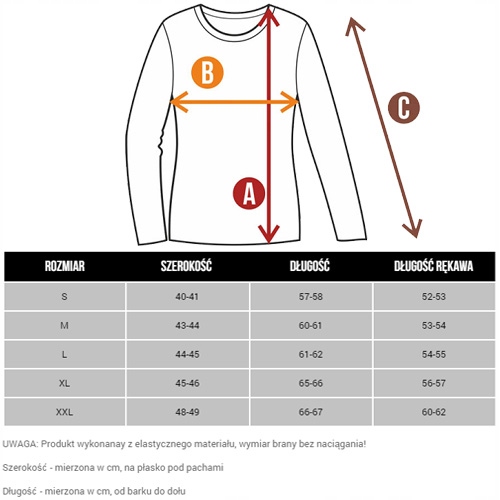 PIT BULL RASHGUARD LONGSLEEVE BLOOD DOG rozm. XXL Płeć mężczyzna