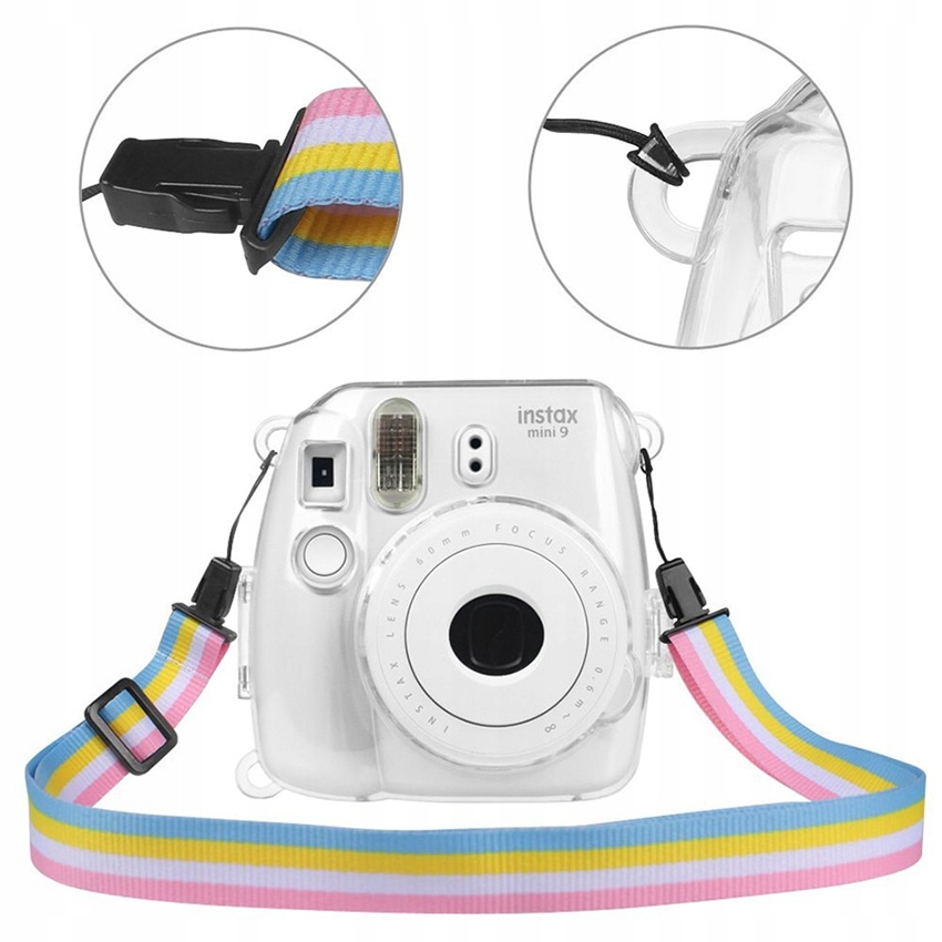 

Pokrowiec Etui Do Instax Mini 8 9 przezroczysty