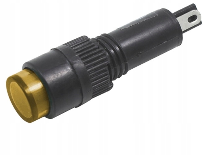 

Kontrolka 230V 8mm Żółta dioda neonówka (2467)