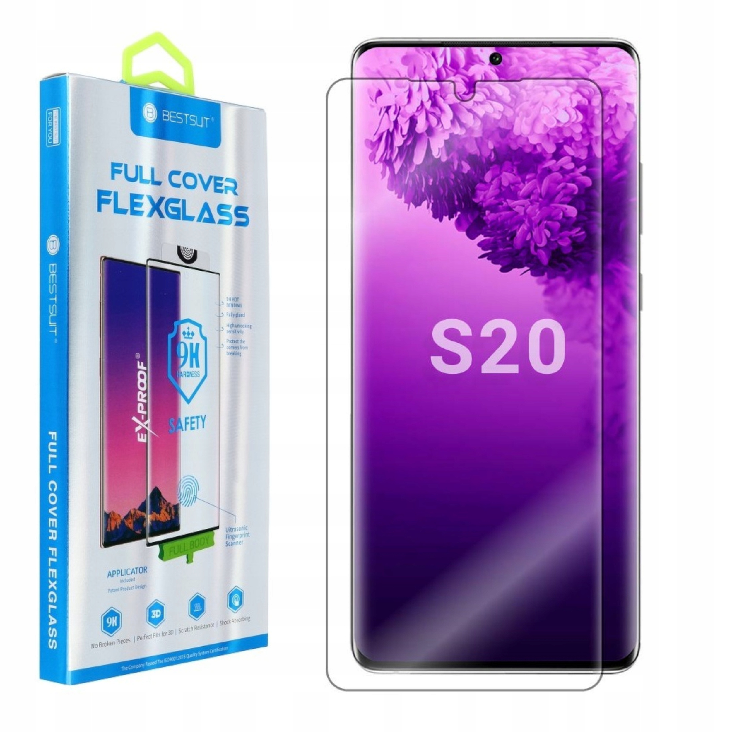 

Szybka hartowana Flexible Nano Glass 5D Galaxy S20