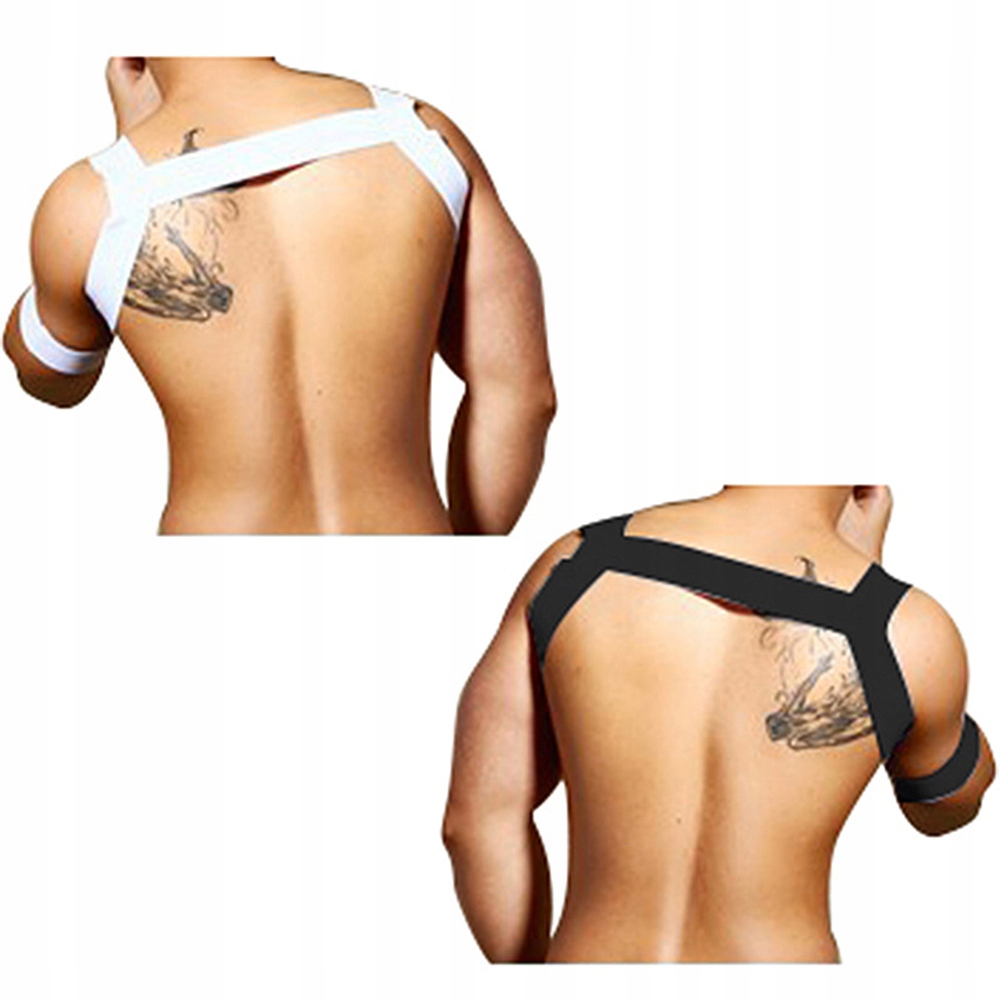 HARNESS MĘSKI ELASTYCZNA UPRZĄŻ +OPASKA +RING L/XL Rozmiar L/XL