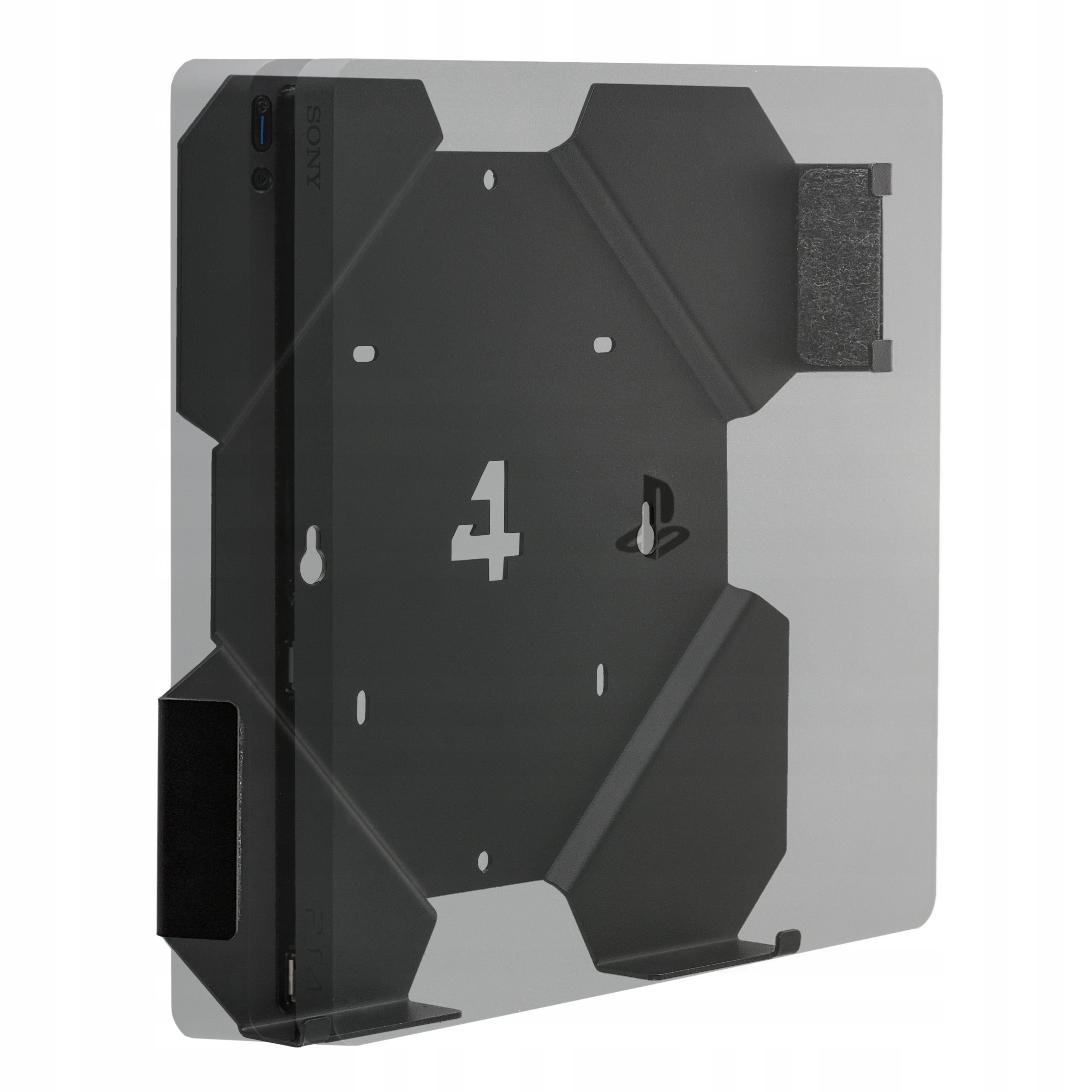 

Wieszak ścienny zestaw 4mount do PS4 Slim Czarny