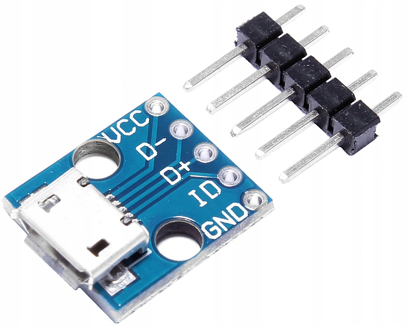 Gniazdo Micro Mikro USB 5 Pin PCB Płytka ARDUINO Rodzaj inny