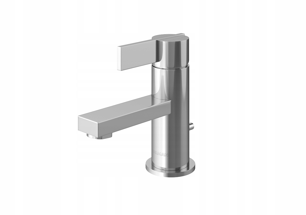 Stojanková umývadlová batéria Kohlman Dexame strieborná QB100D