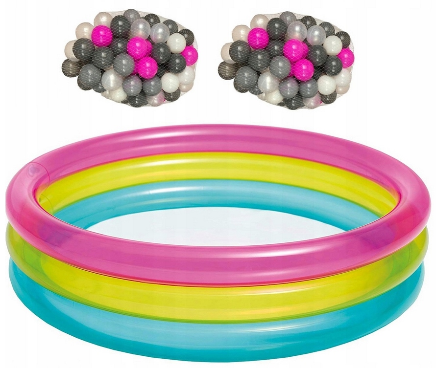 СУХОЙ БАССЕЙН 57104 с МЯЧИКАМИ 5,5 см 200шт. НОВЫЕ