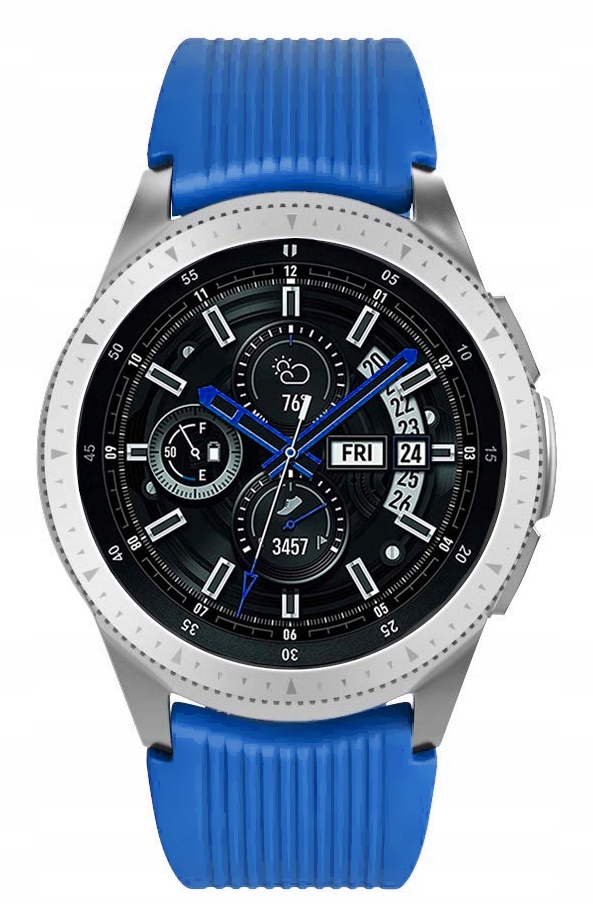 NIEBIESKI pasek do SAMSUNG GALAXY WATCH 46MM Model Galaxy Watch 46mm