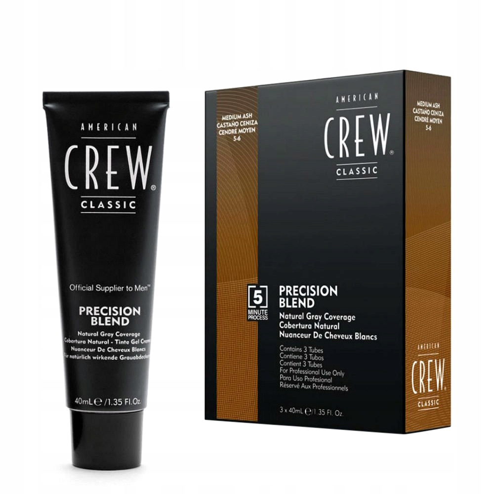 

American Crew Odsiwiacz Medium Ash 5-6 3x40ml