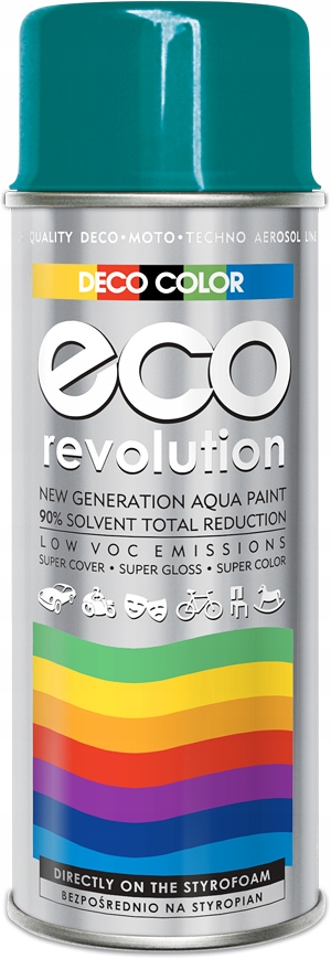 Eco Revolution lakier akrylowy DecoColor turkusowy