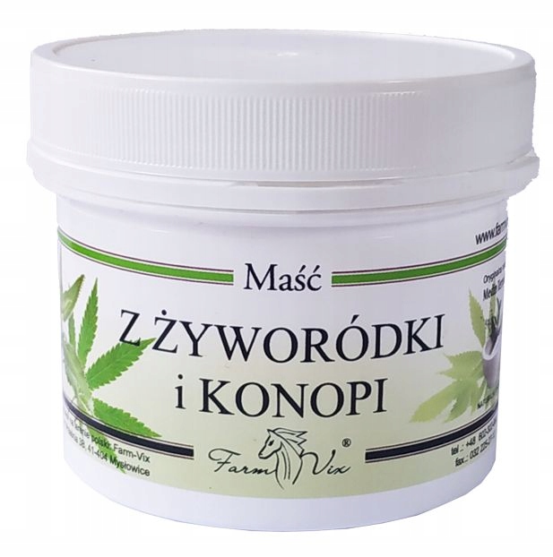 

Maść z żyworódki i konopi 150 ml