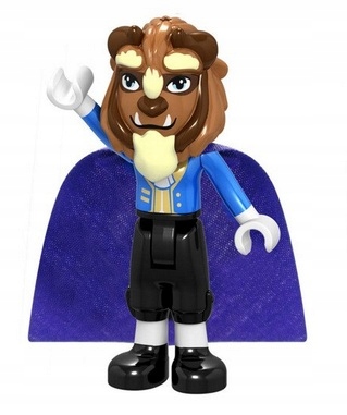 

klocki figurka książę Bestia Disney