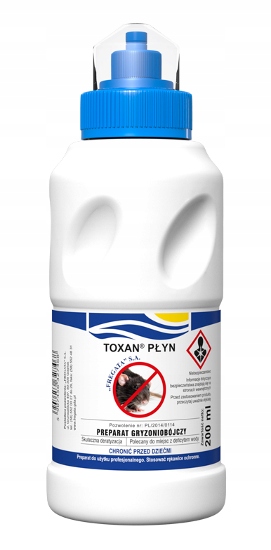 

Toxan płyn do zwalczania Myszy trucizna na Szczury