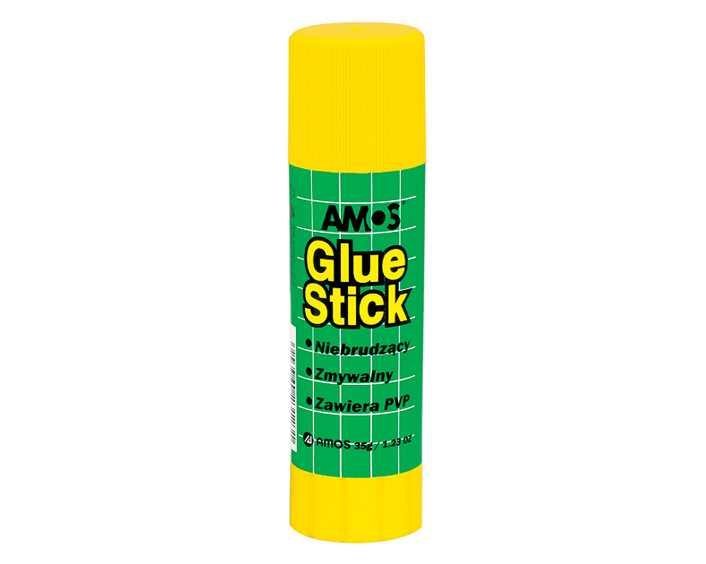 

Klej W Sztyfcie 35G Glue Stick Amos Biuro Szkolny