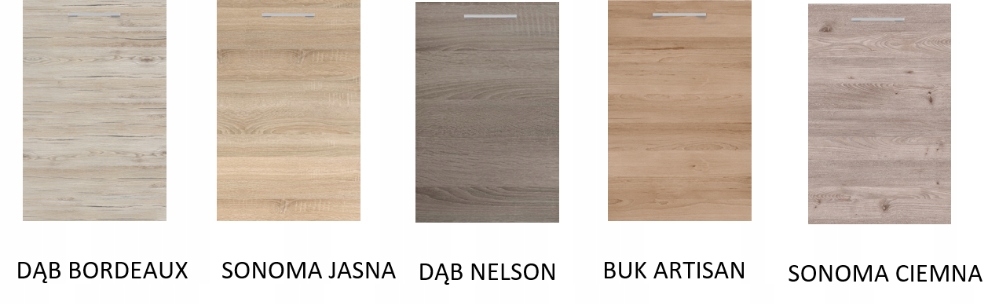 Meble Kuchenne Max Biały Połysk 2,8 m Materiał płyta laminowana