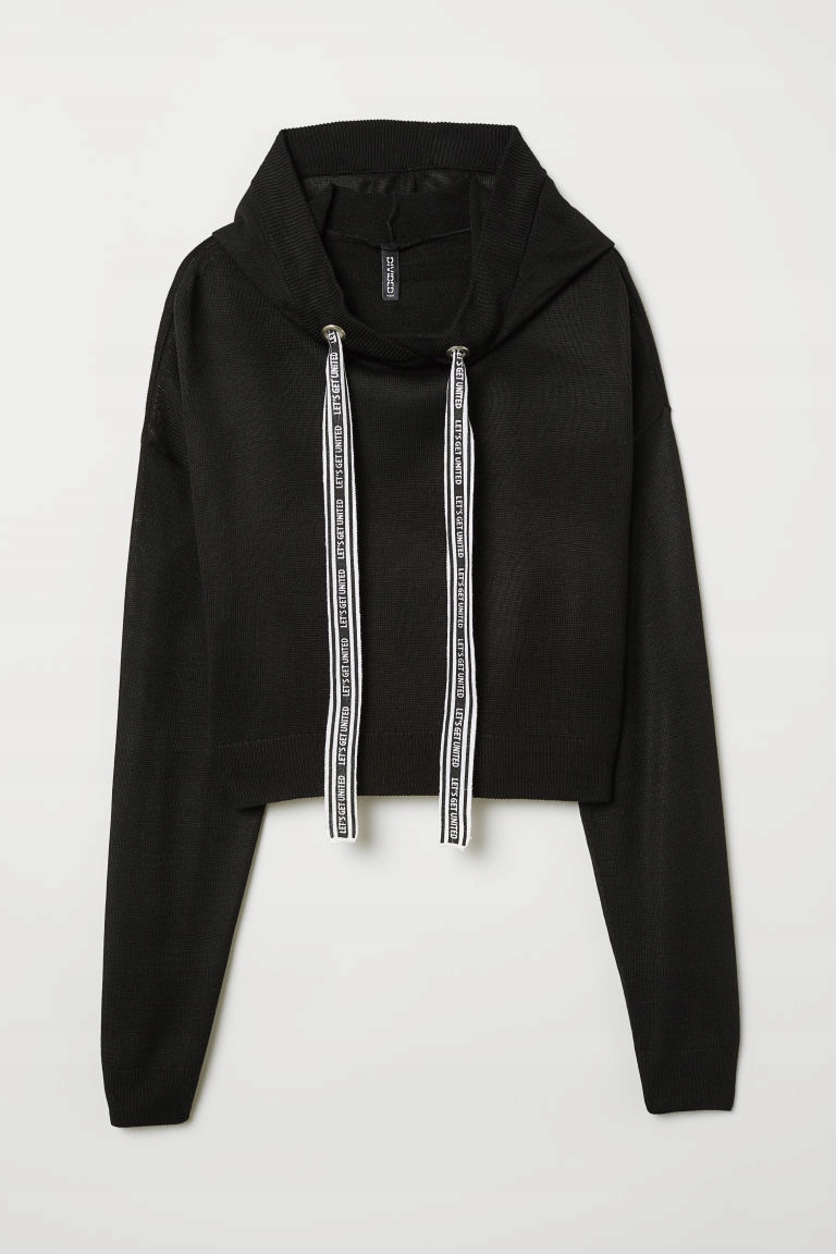 

H&m Cienki sweter z kapturem rozm. 36,S