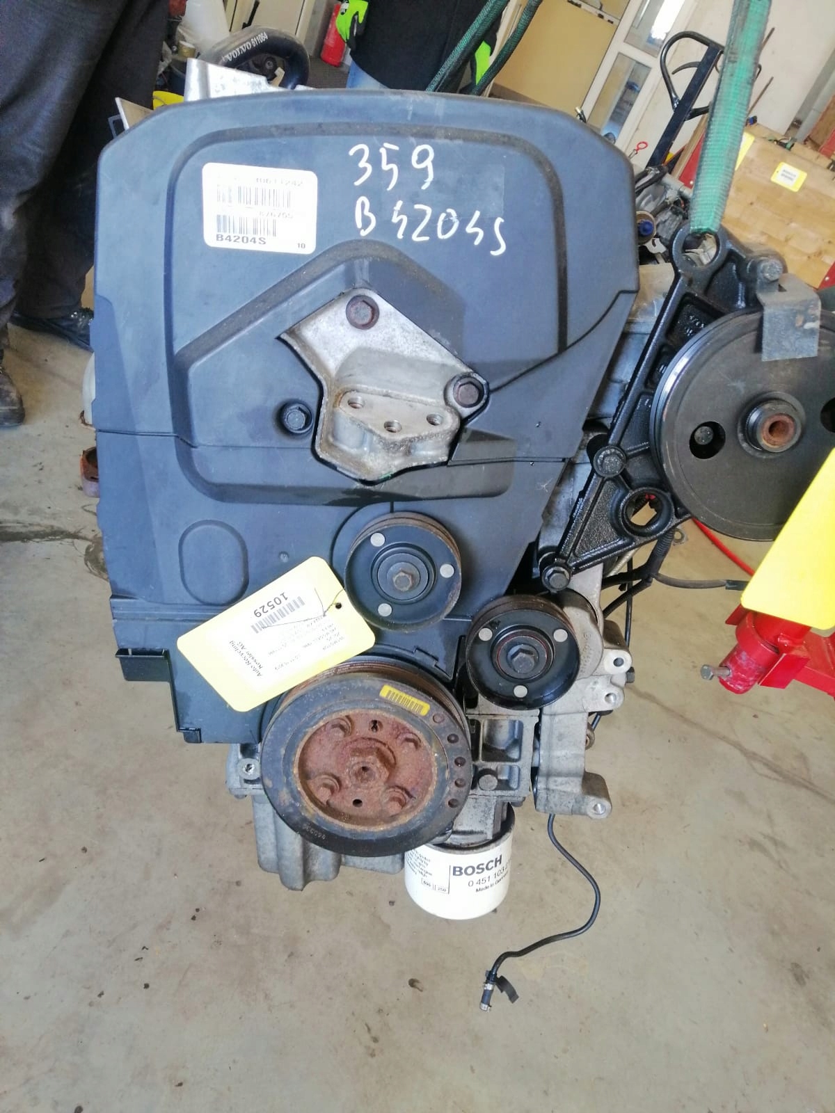 engine VOLVO V40 2.0 b4204S 127tyskm