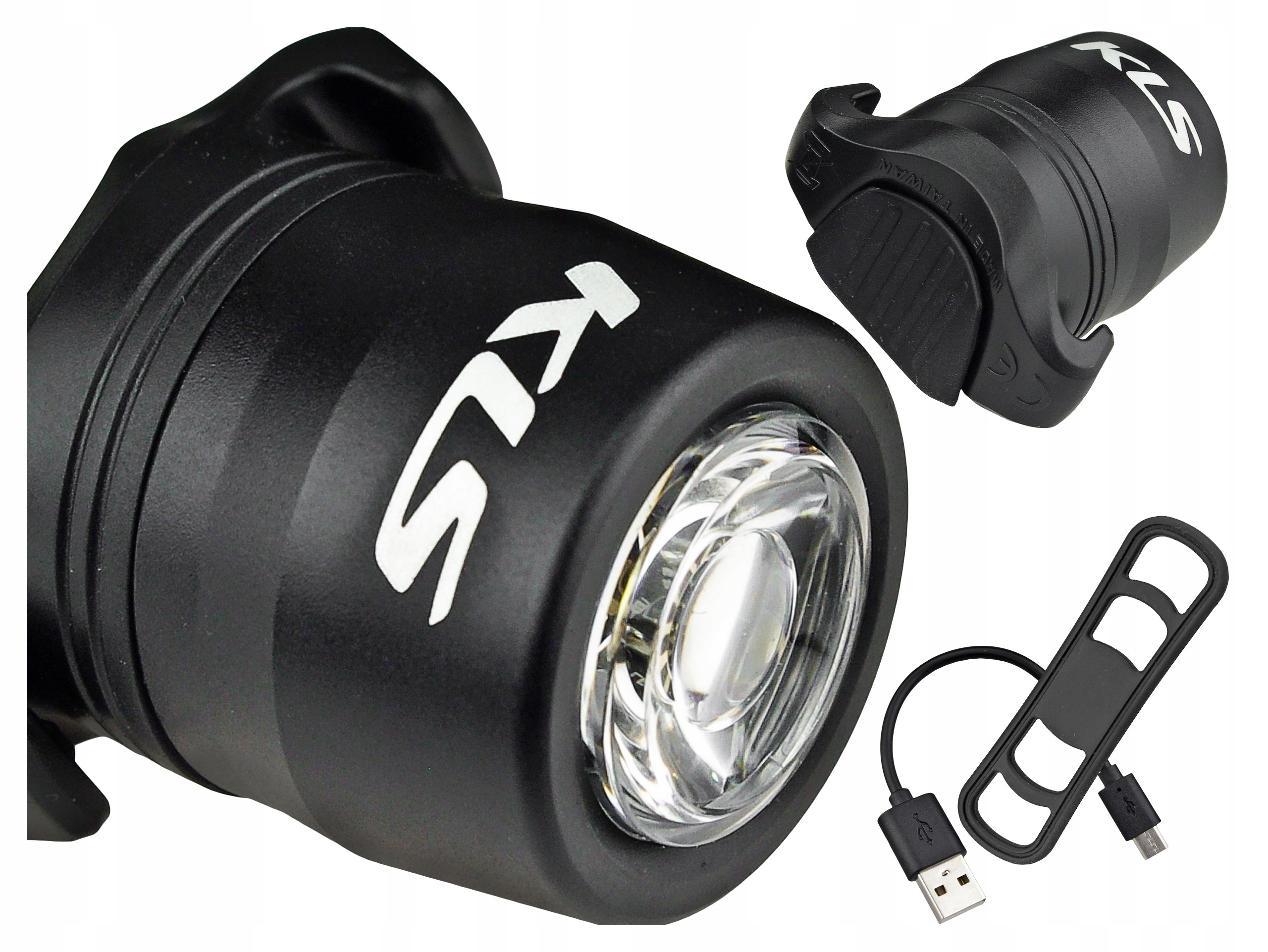 

Przednia Lampka Kellys Io F Usb Black Led 3 Tryby