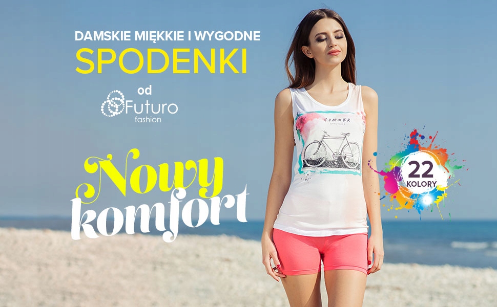 BAWEŁNIANE SZORTY KRÓTKIE SPODENKI KORAL L PSL5 Marka inna