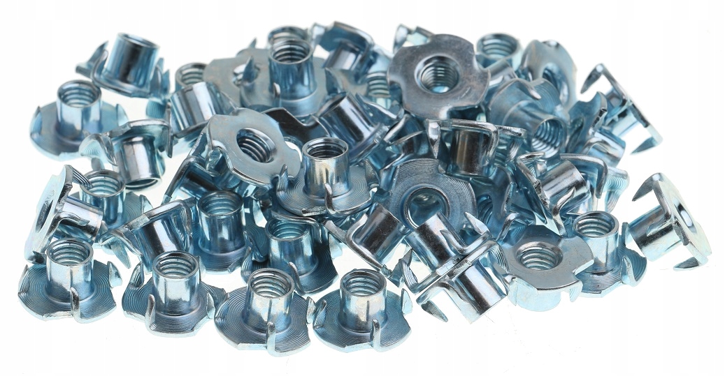 

Nakrętka Kłowa Pazurkowa M8 x 11 Ocynk 50 sztuk