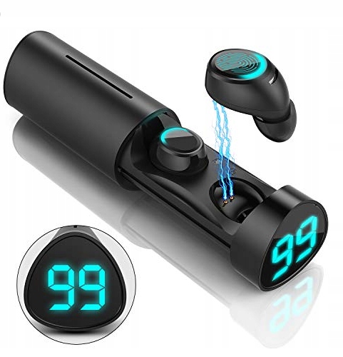 Słuchawki DigiHero T1S PowerBank Bluetooth 5.0