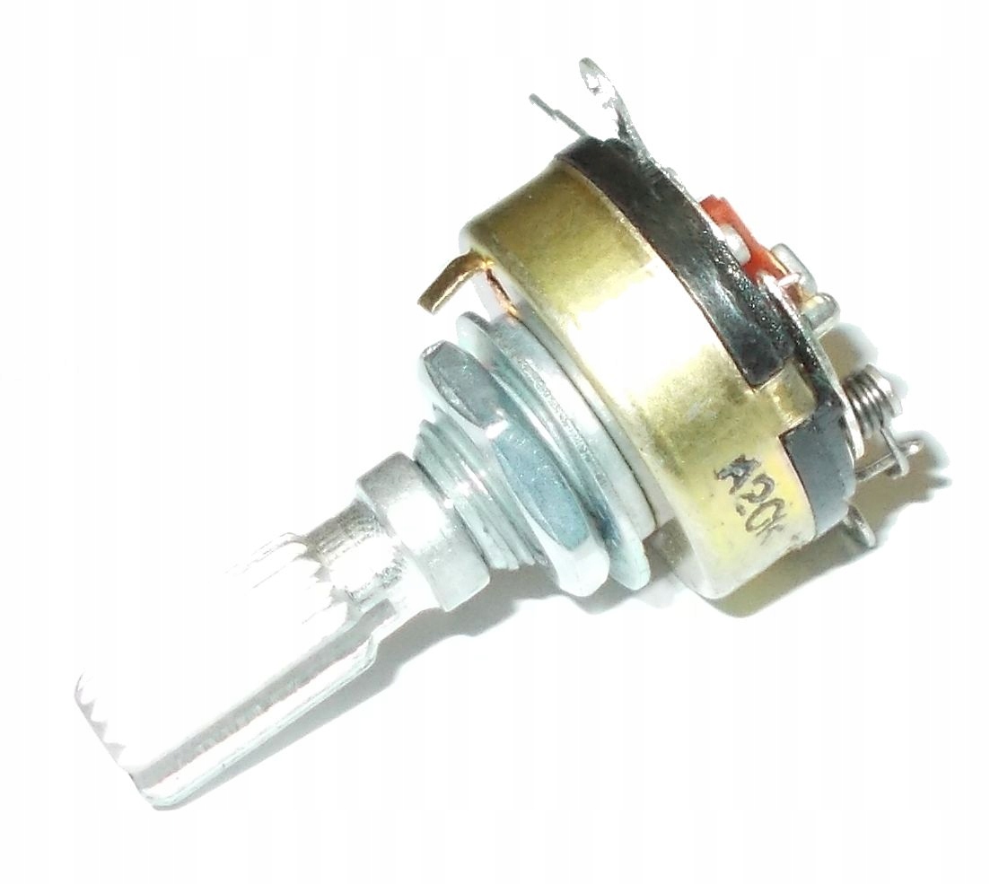 

Potencjometr Z Wyłącznikiem 20k A20k 5szt=8zł 3843