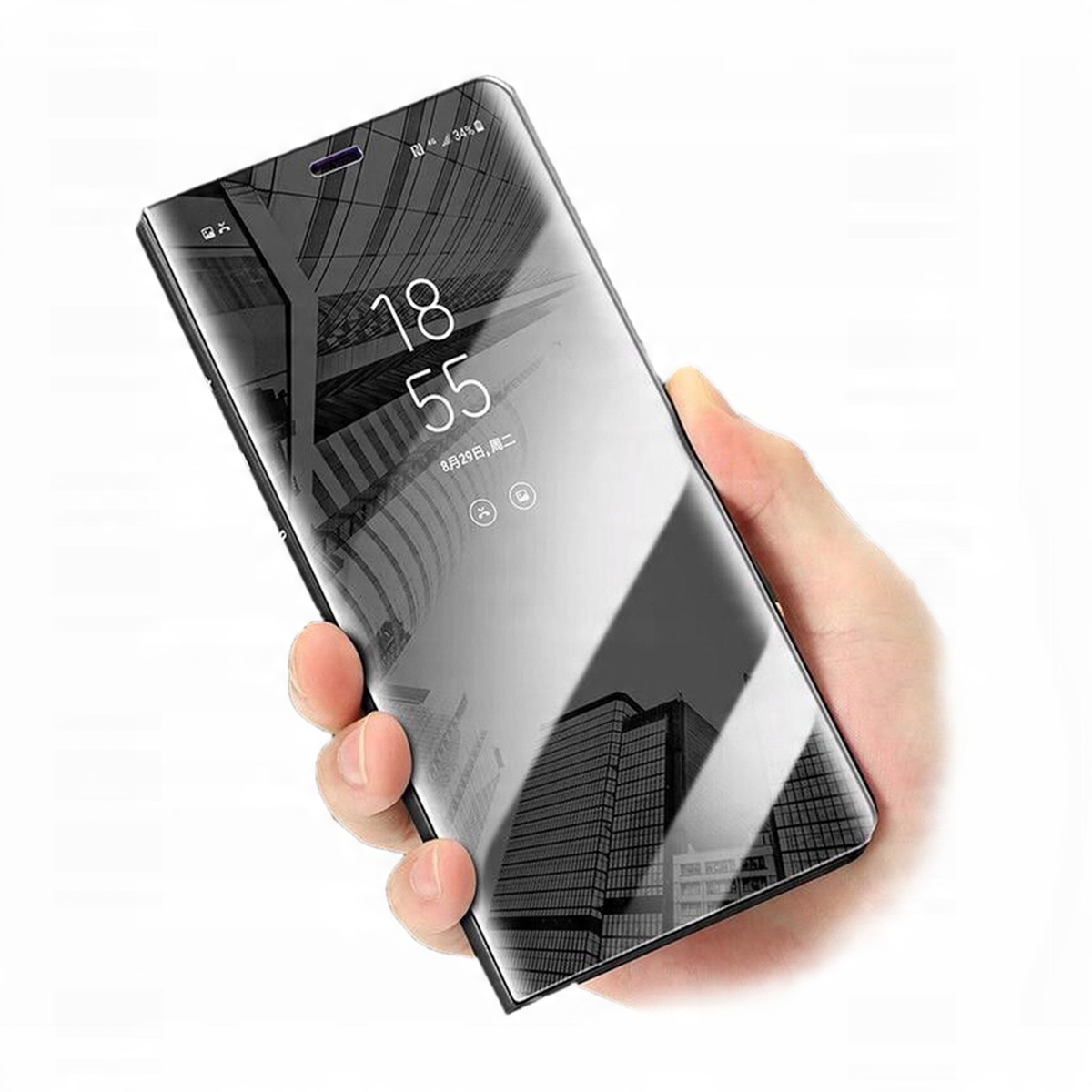 

Etui do Huawei Mate 30 Lite - Clear View z Klapką