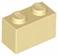 

Lego 3004 4109995 Klocek 1x2 Tan New 2szt