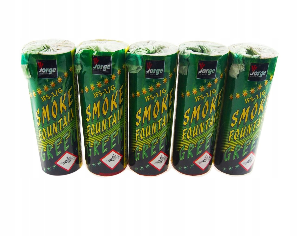 

Zestaw Świec Dymnych Zielonych 5 Szt JFS1/R Jorge