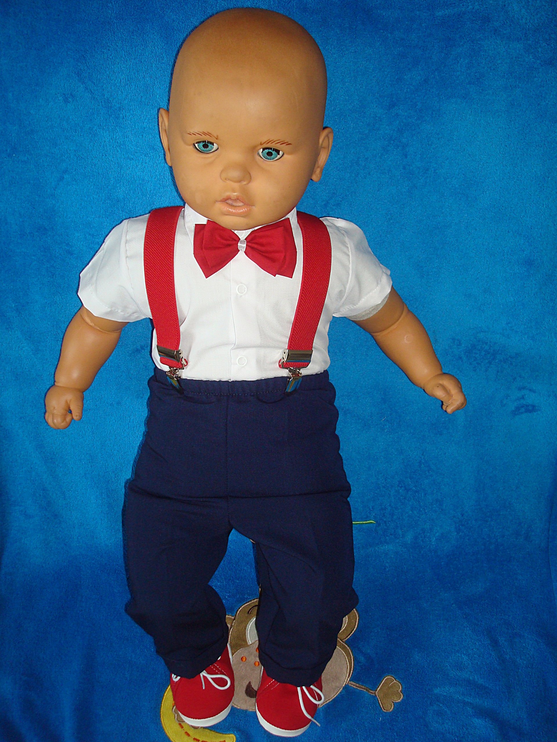 KOSZULO-BODY SPODNIE SZELKI MUSZKA KOSZULA r.62 Wiek dziecka 12 m +