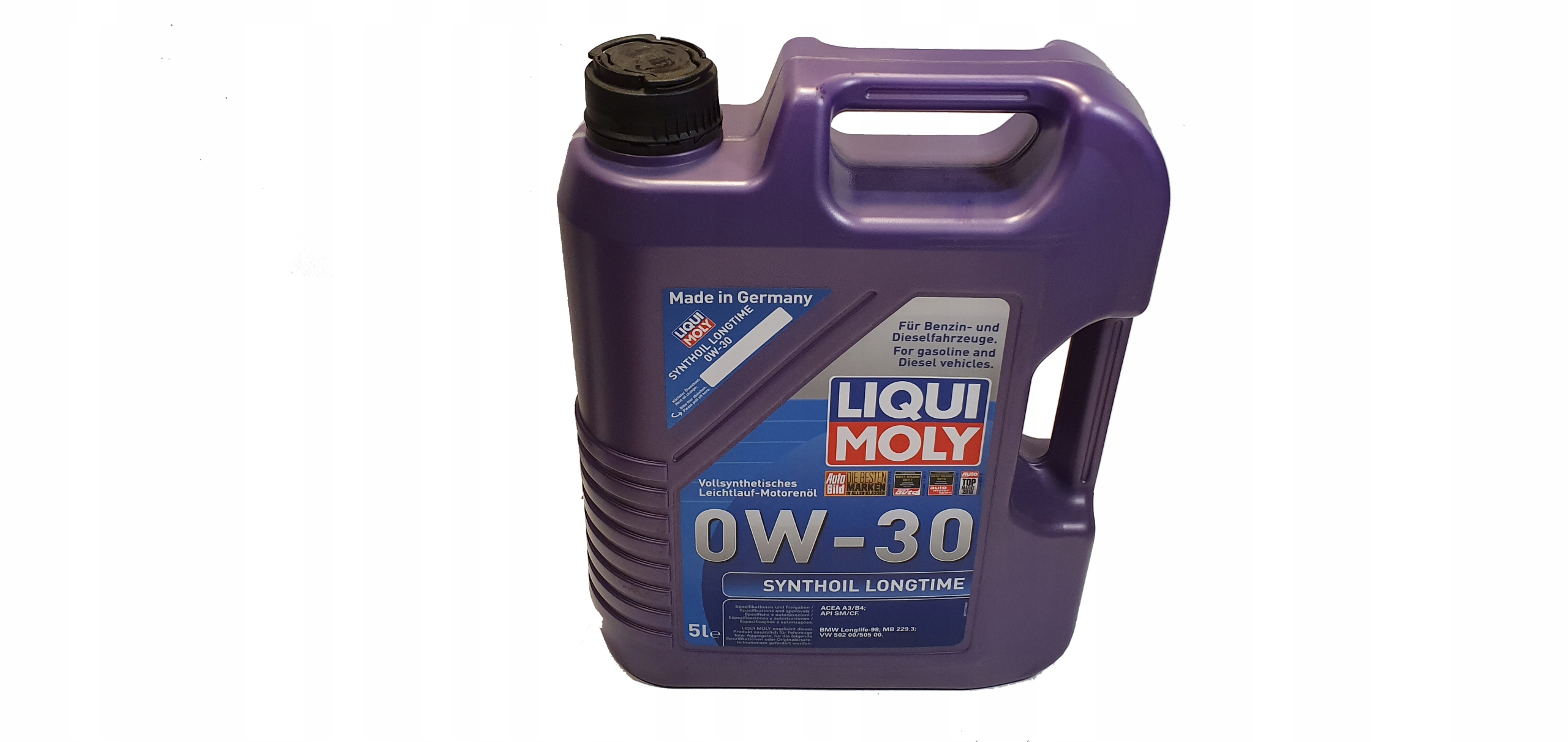 LIQUI MOLY OLEJ SYNTHOIL LONGTIME 0W30 5L 8977