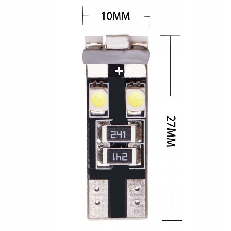 ŻARÓWKA LED 8 SMD 1210 W5W T10 POSTOJÓWKA CANBUS Typ W5W / W2,1x9,5d