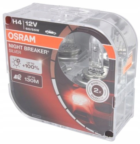 Osram h1 Night Breaker Silver +100. 64210nbs-HCB. Комплект ламп h7 Осрам. Лампа h7,28-64210ult-HCB, M.