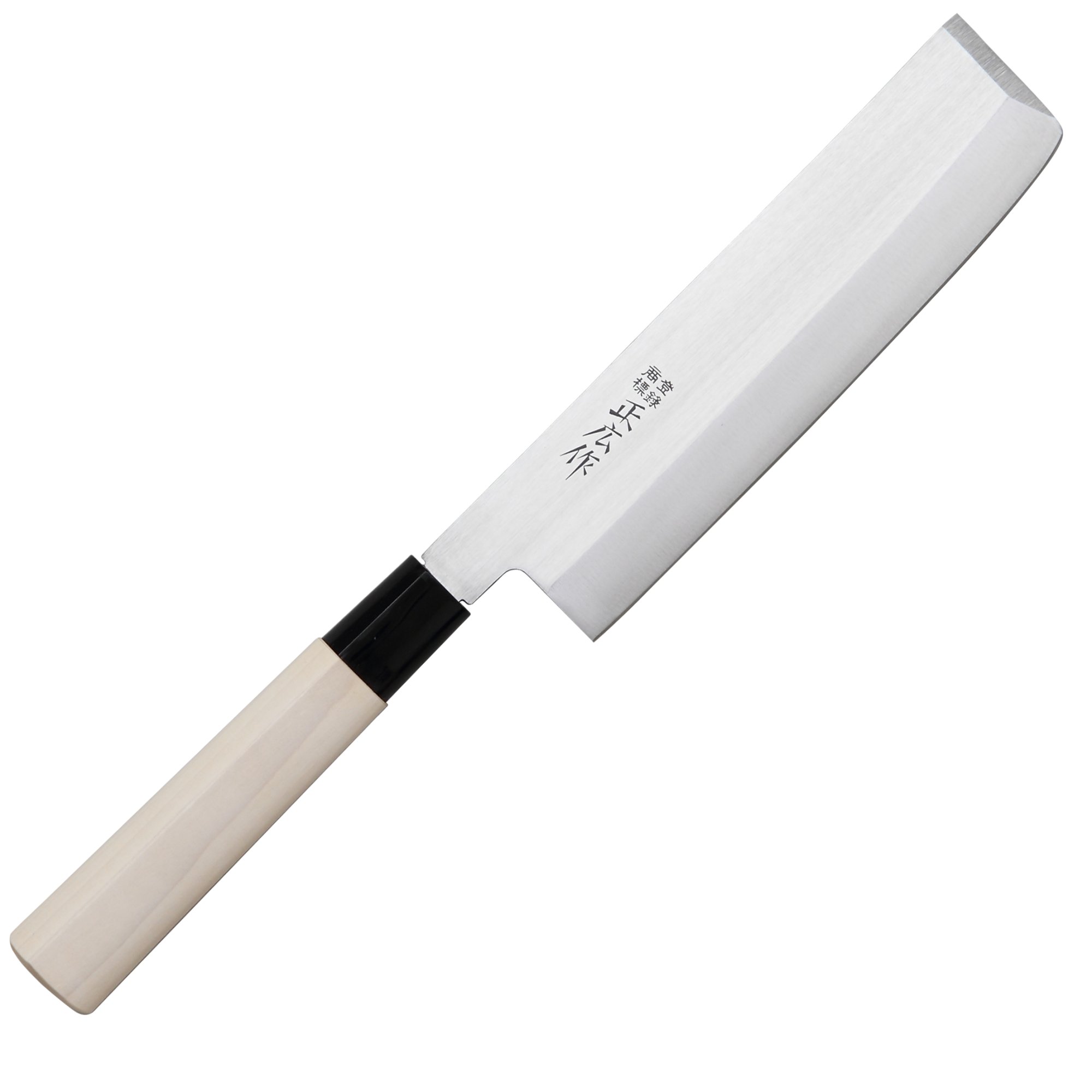 Nôž na zeleninu Masahiro MS-8 180 mm, oceľ AUS-8, jednostranný