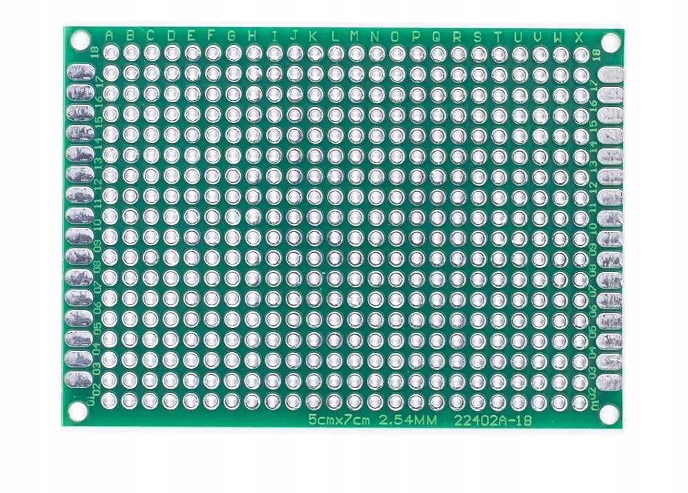 

Płytka Pcb prototypowa dwustronna 5x7cm