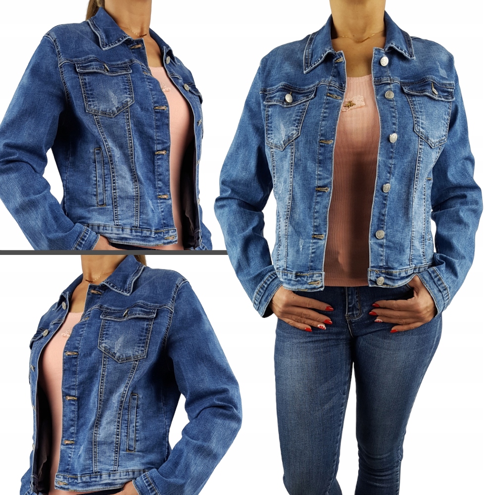 

Katana Kurtka Jeansowa Damska Memphis Plus Size