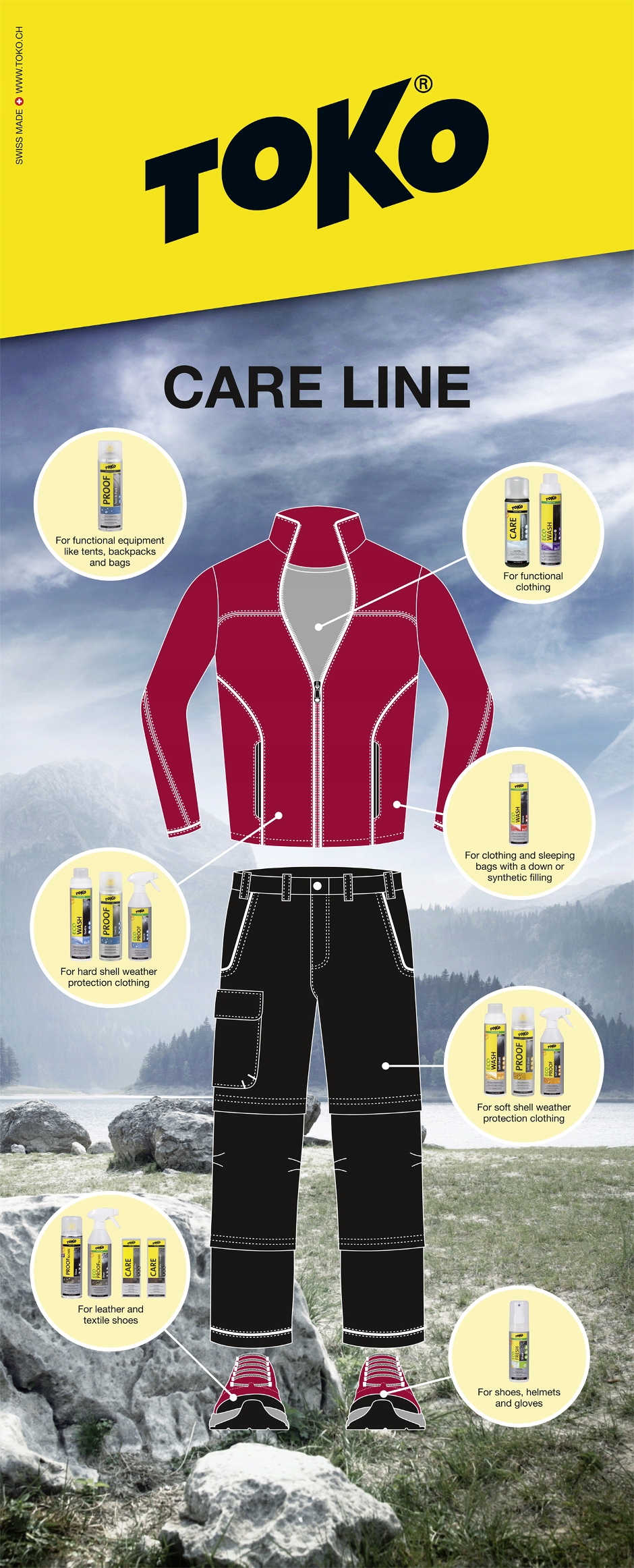 #TOKO płyn do płukania FUNCTIONAL SPORTWEAR Zestaw nie