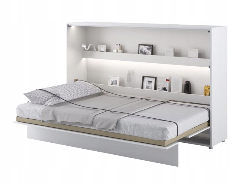 Półkotapczan BED CONCEPT BC-05 biały 120x200