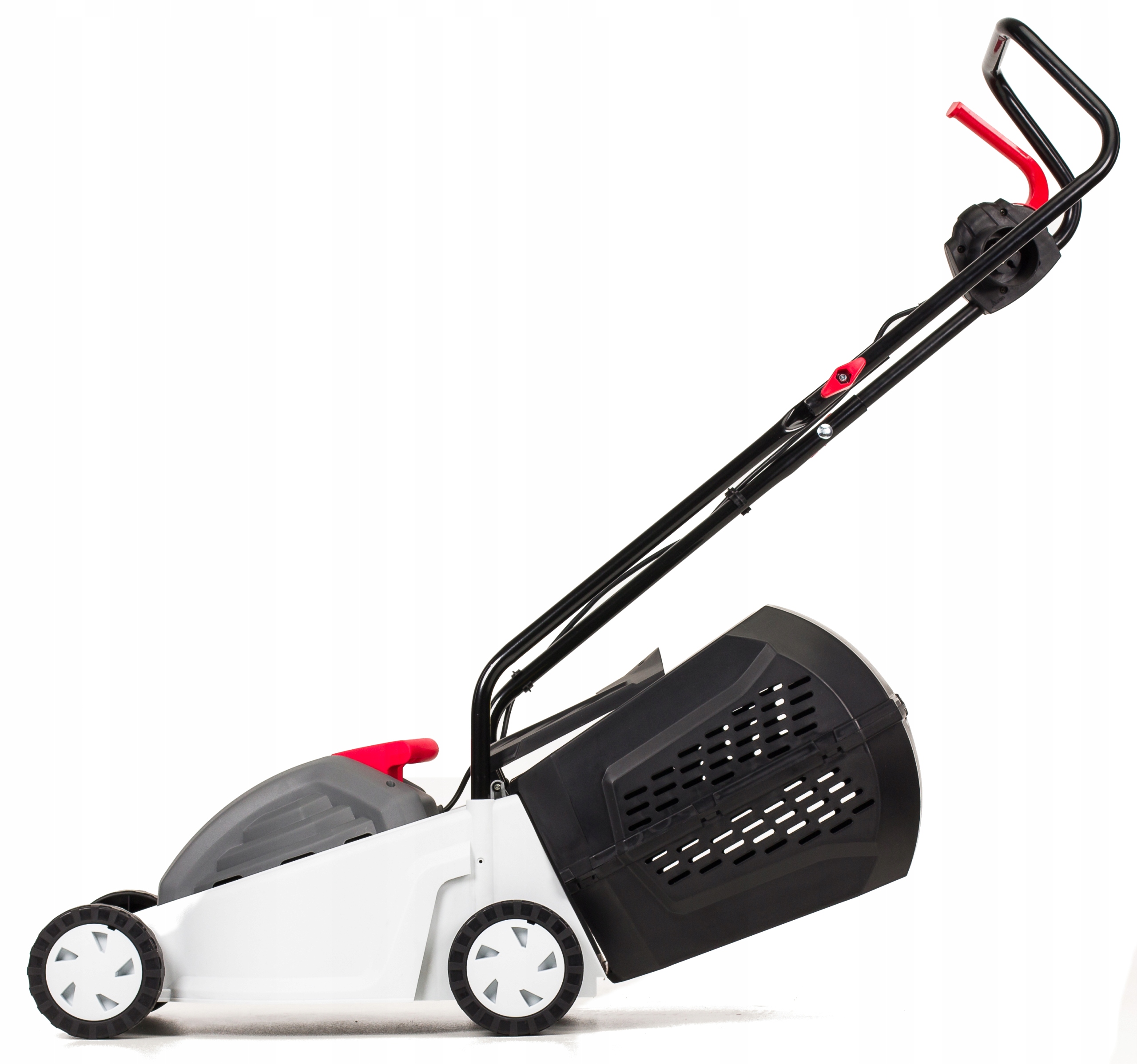 KOSIARKA Elektryczna Silnik INDUKCYJNY NAC 1200 W 32 cm Kosz 35 l MOCNA Seria LE12