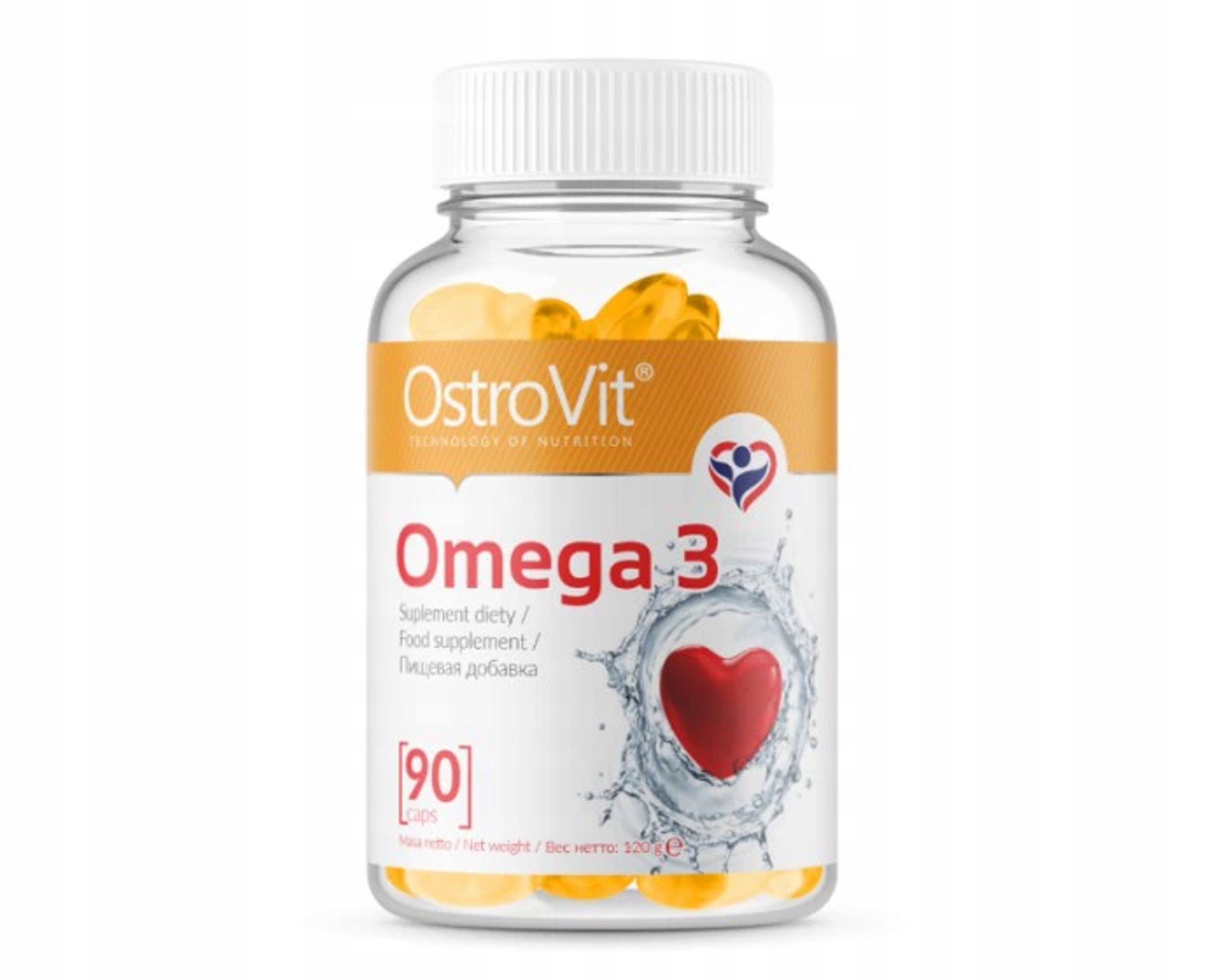 

Ostrovit Omega 3 90 kaps Kwasy Tłuszczowe Witaminy