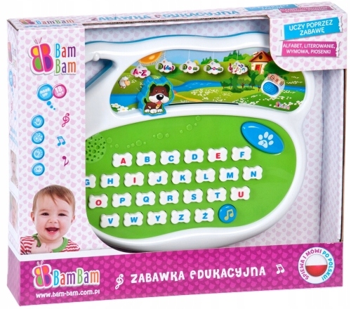 

Panel Edukacyjny Piesek Literki Wymowa Wyrazy Pl